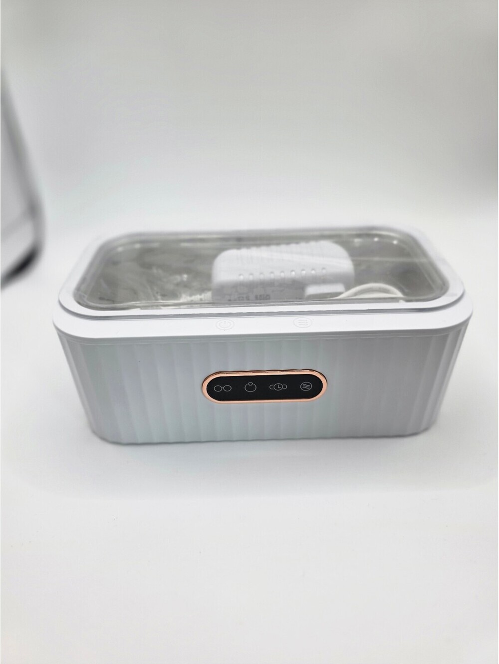 SL102 Ultrasonic Jewelry Cleaner 400mL 45kHz Eyeglasses Retainer New